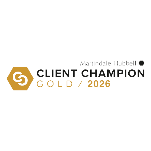 AV Martindale Client Champion Gold 2026