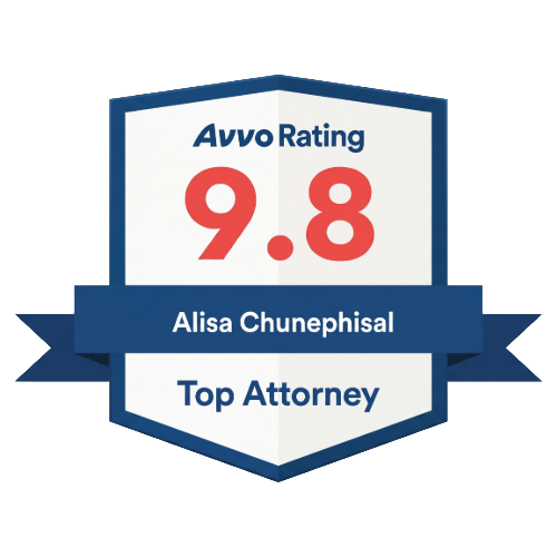 Avvo Top Attorney rating, Alisa Chunephisal